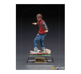 Back to the Future II Art Scale Statue 1/10 Marty McFly on Hoverboard 22 cm