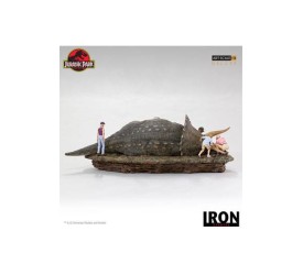 Jurassic Park Deluxe Art Scale Diorama 1/10 Triceratops 74 cm