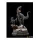 Jurassic World Dominion Deluxe Art Scale Statue 1/10 Blue and Beta 20 cm
