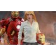 Iron Man 3 Movie Masterpiece Action Figure 2-Pack 1/6 Mark IX and Pepper Potts 30 cm