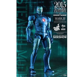 Iron Man MMS Diecast Action Figure 1/6 Iron Man Mark III Stealth Mode Version Summer Exclusive 30 cm