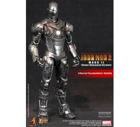 Iron Man 2 Movie Masterpiece Action Figure 1/6 Iron Man Mark II Armor Unleashed 30 cm