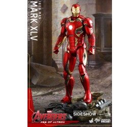 Iron Man Mark XLV Diecast Movie Masterpiece Series 1/6 Scale Figure 30 cm
