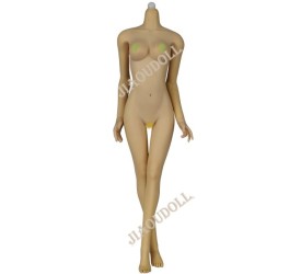 Jiaou Doll Version 3.0 Natural Middle bust for 1/6 action figure