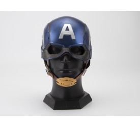 Killerbody Captain America Wearable Helmet 1/1 Life Size Replica Upgrade Version (Base Excluded)
