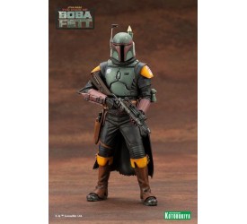 Star Wars: The Book of Boba Fett ARTFX+ PVC Statue 1/10 Boba Fett White Armor Version 18 cm
