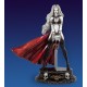 Lady Death Faux Bronze Statue White 34 cm