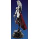 Lady Death Faux Bronze Statue White 34 cm