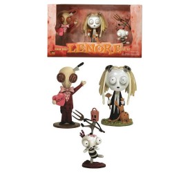 Lenore PVC Figure Series 1 3-Pack Giftbox 10 cm