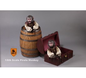 MRZ 1/6 Scale Pirate Monkey Statue Set