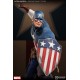 Marvel Premium Format Figure 1/4 Captain America Allied Charge on Hydra 56 cm