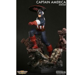 Marvel Statue Captain America Action 36 cm
