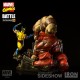 Marvel Wolverine vs Juggernaut 1/6 Scale Diorama 44 CM