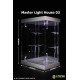 Master Light House Acrylic Display Case with Lighting for Mini Figures (white)