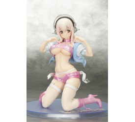 Nitro Super Sonic PVC Statue 1/7 Super Sonico Bondage Version Candy Pink 16 cm