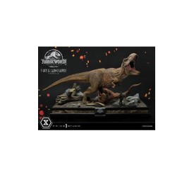 Jurassic World: Fallen Kingdom Statue 1/15 T-Rex and Carnotaurus 90 cm