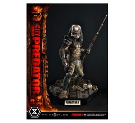 Predator 2 Museum Masterline Statue 1/3 City Hunter Predator 105 cm
