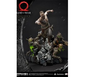 God of War (2018) Statue Baldur & Broods 62 cm