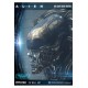 Alien 3D Wall Art Big Chap Head Trophy Open Mouth Version 58 cm