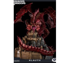 Dungeons and Dragons Klauth the Red Dragon 24 inch Statue