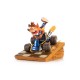 Crash Team Racing Nitro-Fueled Statue Crash in Kart 31 cm