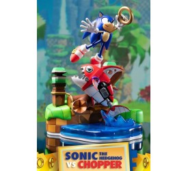 Sonic Generations Diorama Sonic vs Chopper 28 cm