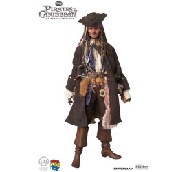 Pirates of the Caribbean 4 UU Action Figure with Sound Jack Sparrow 30 cm