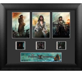Pirates of the Caribbean On Stranger Tides Framed Film Cell 3 Cell