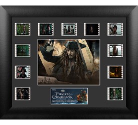 Pirates of the Caribbean On Stranger Tides Framed Film Cell Captain