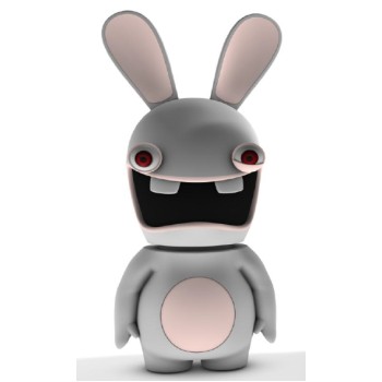 Raving Rabbids - Screaming Rabbid Resin Bobble Head 9.5 inches