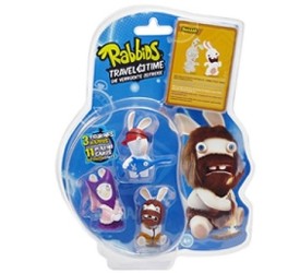 Raving Rabbids Travel in Time PVC 3pack C
