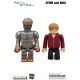 Real Steel Kubrick and Berbrick Figure 2-Pack Atom and Max 5 cm
