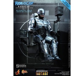 RoboCop MMS Diecast Action Figure 1/6 RoboCop with Mechanical Chair 30 cm