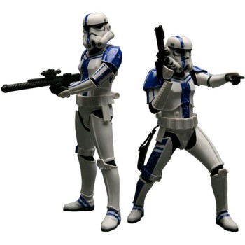 Star Wars ARTFX+ Statue 2-Pack Stormtrooper Commander SDCC 2011 Exclusive 20 cm