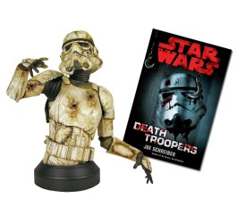 Star Wars Death Trooper Mini Bust with Paperback Novel