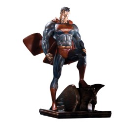 Superman Patina Statue 15 cm