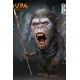 Dawn of the Planet of the Apes Deform Real Series Soft Vinyl Statue Caesar Warrior Face LTD 15 cm