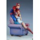 Marvel Maquette Spider-Man & Mary Jane by J. Scott Campbell 32 cm