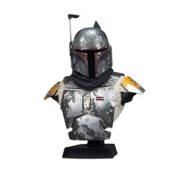 Star Wars The Mandalorian Life-Size Bust Boba Fett 81 cm