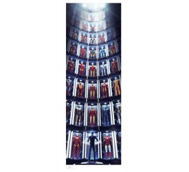 Marvel Art Print Iron Man: Hall of Armor GITD 41 x 99 cm unframed