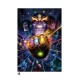 Marvel Art Print Thanos & Infinity Gauntlet by Fabian Schlaga 61 x 46 cm - unframed