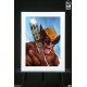 Marvel: The Incredible Hulk vs Wolverine Unframed Art Print 