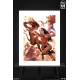 DC Comics Art Print Justice League: Wonder Woman vs Cheetah 46 x 61 cm unframed