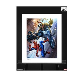 Marvel Art Print Spider-Man vs Venom 46 x 61 cm unframed