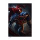 Marvel Art Print Venom vs Carnage 46 x 61 cm unframed