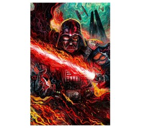 Star Wars: Darth Vader Dark Lord's Fury Unframed Art Print