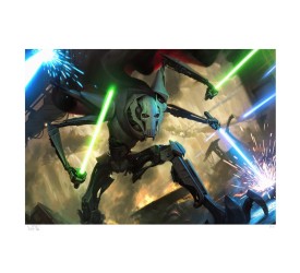 Star Wars Art Print General Grievous 46 x 61 cm unframed