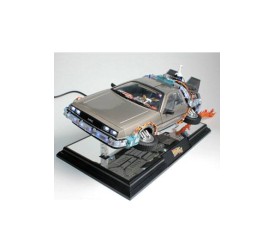 Back to the Future II Floating Model with Light Up Function DeLorean Time Machine 22 cm