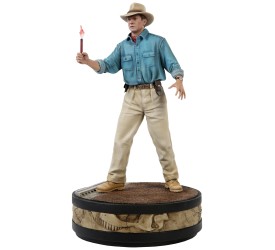 Jurassic Park Alan Grant with Flare 1:4 Scale Statue