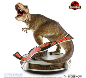 Jurassic Park Rotunda Rex 1:9 Scale Statue